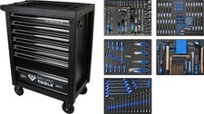 Brilliant Tools Werkstattwagen mit 7 Schubladen und 347 Werkzeugen