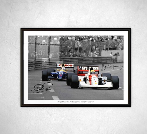 Nigel mansell ayrton senna - nigel,
