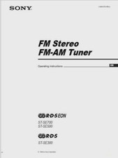 Sony ST-SE700 ST-SE500