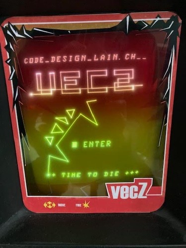Vectrex vecz homebrew spiel - vecz,