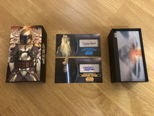 Star Wars Attack Of The Clones 3D Komplett 44 Set 2 Auto Karten Lenticular Topps