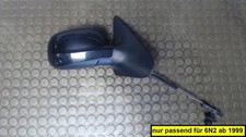 Aussenspiegel Mechanisch Verstellbar Rechts VW Polo 6 N/6 KV Farbe Black Magic