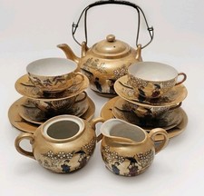 Altes Geschirr Japanisches Nippon Geisha  Teeservice feines Porzellan