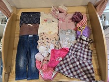 süßes Xl Kleiderpaket Gr. 74/ 80 Mädchen, Bodys Hosen, Oberteile