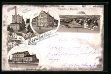 Lithographie Raguhn /Anhalt