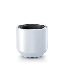 Prosperplast Pflanzenkübel Weiß 57cm 82L Matt Kunststoff mit Einsatz