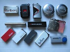  Marlboro Feuerzeuge mit Flamme od. Sturmfeuerzeug/Glutpunkt 12 verschiedene NEU