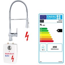Untertischgerät Untertischboiler 5l Warmwasserspeicher mit Niederdruck Armatur
