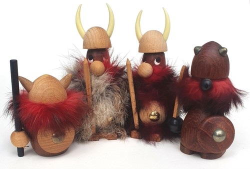 Wikinger vintage figuren - vintage,