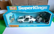 matchbox superkings K-71 porsche police set