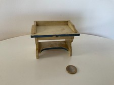 antiker Holz Tisch Puppenstube Zubehör  PuppenKüche ~  1900