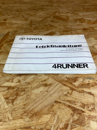 Bedienungsanleitung toyota - bedienungsanleitung, 4