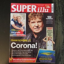 Super Illu, Nr. 42, 08.10.2020, Frank Schöbel, Schweiger, Inhaltsangabe s. Fotos