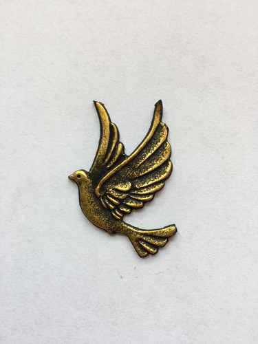 Verzierwachs taube gold - taube,