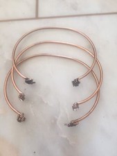 H&M 3-Pack Rosengold Armreifen