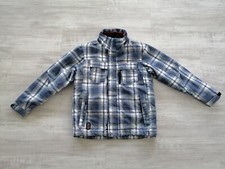 Killtec Größe 152 Schneejacke Kariert Grau Level 3 Winter 