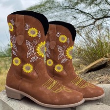 Frauen Vintage Western Stiefel