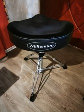 Millenium Schlagzeughocker Sattel Drumthrone