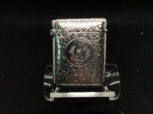 Stirling silber vesta etui - silber,
