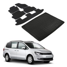 Kofferraumwanne Fußmatten Set