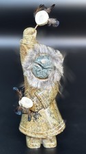 Alaskan Yupik geschnitzter