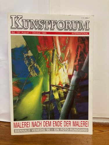 Kunstforum international band - kunstforum,