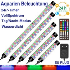 Aquarium Beleuchtung T8 Tube Fisch Tank Licht Wasserdicht mit Timer Vollspektrum