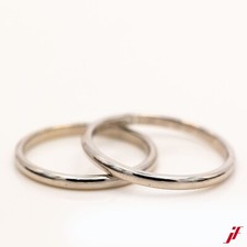 Cartier Trauringe 950er Platin Gr. 54+59 mit Original Box