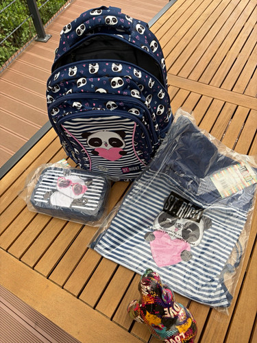 Right schulrucksack panda - schulrucksack,