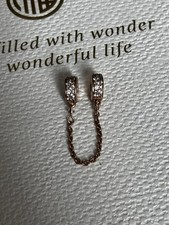 Pandora Sicherheitskette für Charmarmband, Klipverschluss