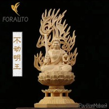 Wooden Buddha Statue King Ming