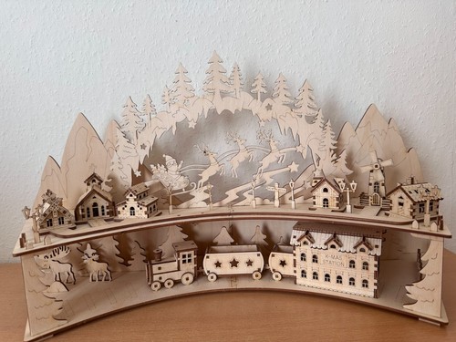 Schwibbogen weihnachtsdorf mit - schwibbogen,