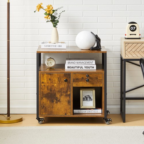 Brauner büro aktenschrank - brauner, büro-aktenschrank