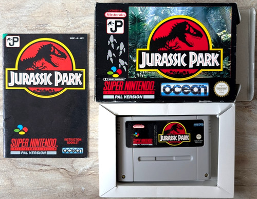 Jurassic park super nintendo - -,