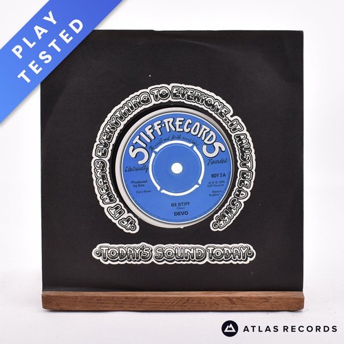 Devo stiff 7 vinyl - be,