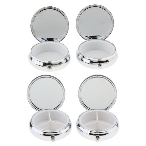 2pcs klein runde pillendose - 2pcs,