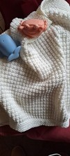 Babydecke Handarbeit gestrickt
