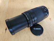 Canon Zoom-Objektiv EF 75-300 Linse verschmutzt f. EOS 200d 250d 700d 750d 2000d