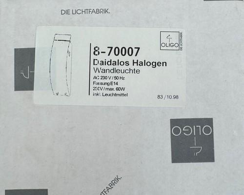 Oligo daidalos halogen e14 - oligo,
