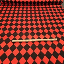 Raute schwarz rot - raute, schwarz-rot