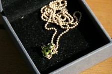 Drachenfels Design Froschkönig Anhänger mit Kette NEU