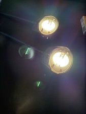 Messestand Beleuchtung Halogen pop up Display 