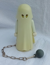 PLAYMOBIL Gespenst 3317 VINTAGE GHOST GLOW IN THE DARK KOMPLETT MIT KETTE
