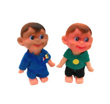2 x DDR Puppen Figuren Gummipuppe selten Ostprodukt Rarität Maskottchen