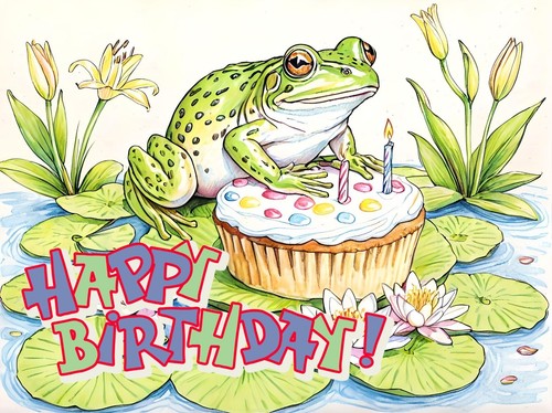 Happy birthday grußkarte - happy,