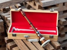 Rosewood brown bombard chanter - rosewood,