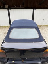 VW Golf 4 Cabrio Verdeck Stoff Blau komplett mit Scheibe