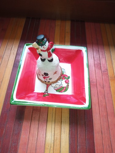 Zwei weihnachtskeramik - zwei,