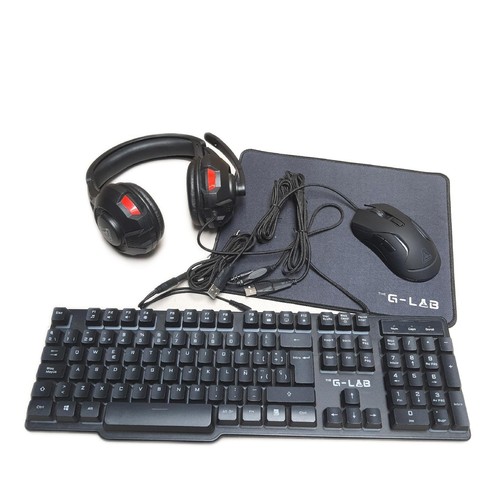 Glab tastatur set gaming - glab,