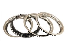 1 Set 13" 13 Zoll Edelstahl